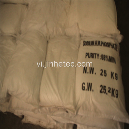 Sodium Hexametaphosphate 68% được sử dụng làm chất tẩy rửa